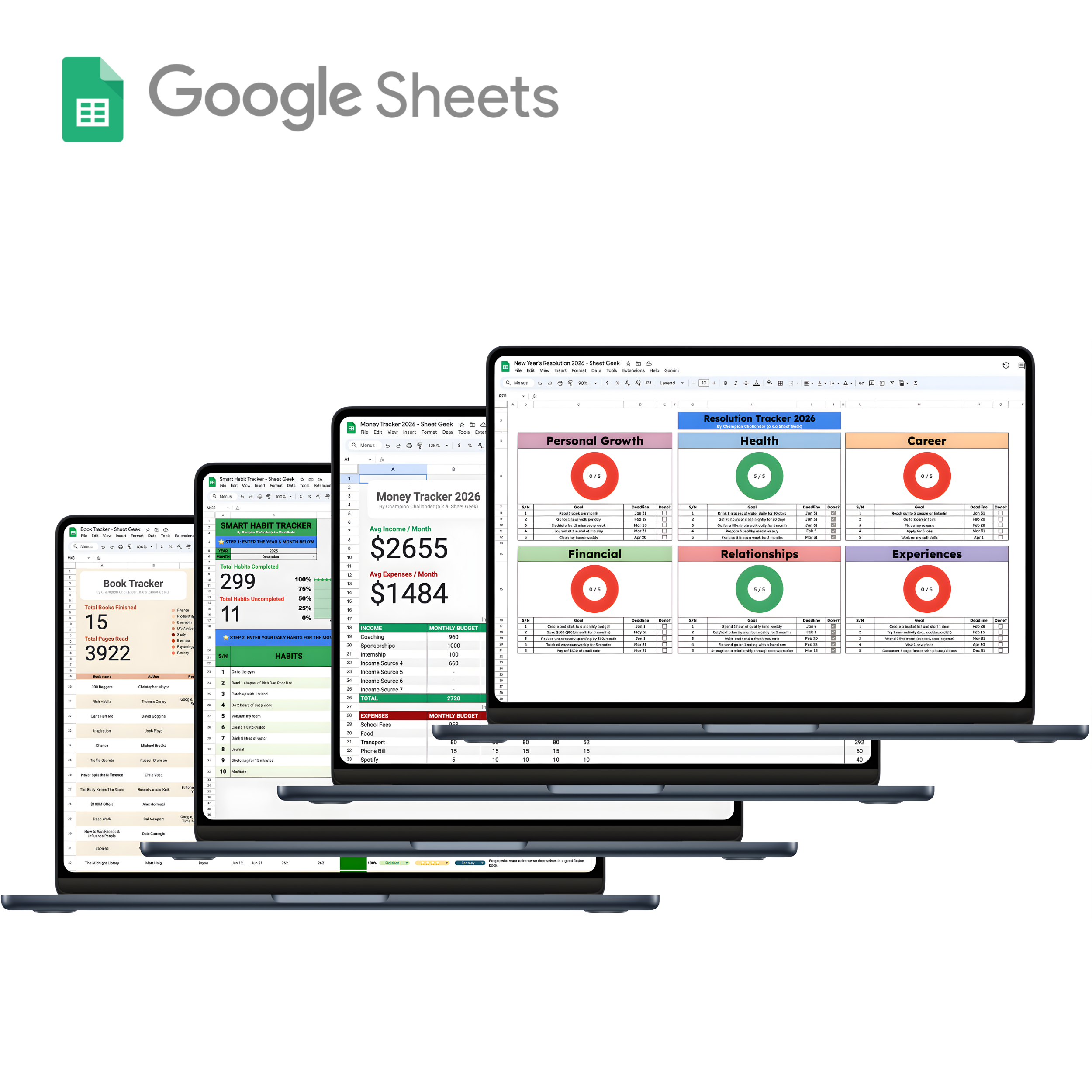 life os tracker bundle
